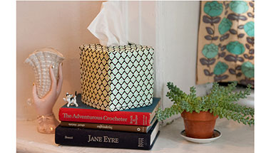 New Kleenex patterns inspired by interior design