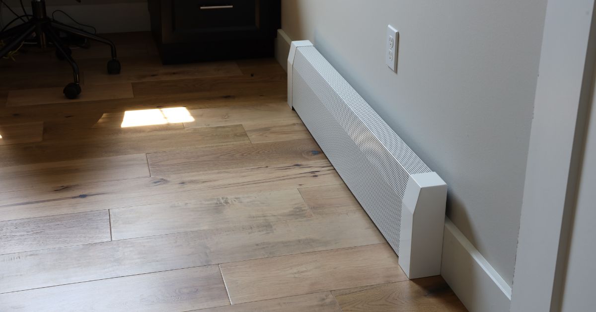 Removing and Installing Baseboard Heater End Caps