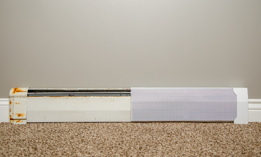 Baseboard Heater Cover Renovation Ideas