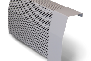 Standard White Flush Endcap