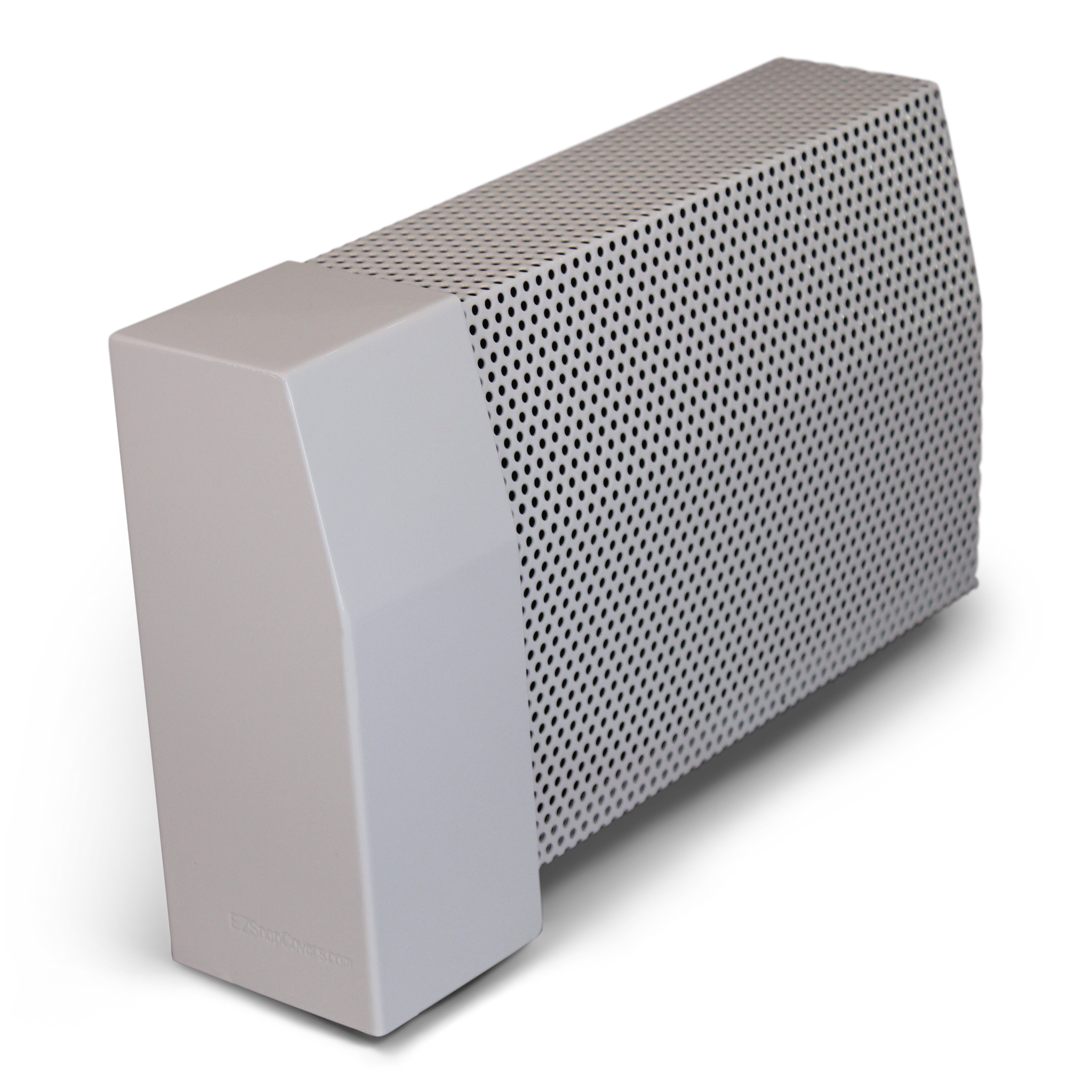 Standard White Left Closed Endcap