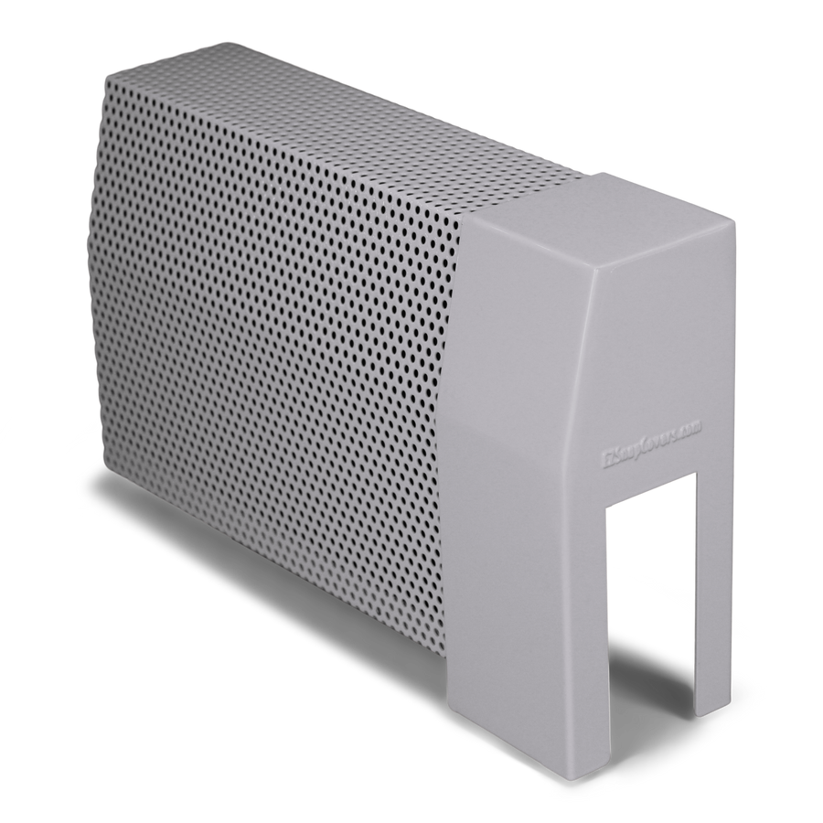 Standard White Right Open Endcap