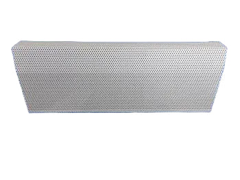 Tall 9.5" White Baseboard Covers by the Foot