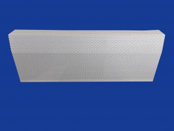 Tall 9.5" White Baseboard Covers by the Foot