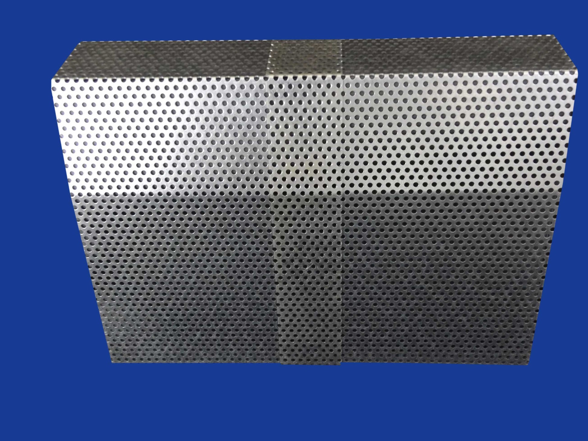 EZ Snap Baseboard Heater Cover Tall Galvanized Mesh Coupler