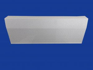 EZ Snap Baseboard Heater Cover Standard White 1' Length Panel