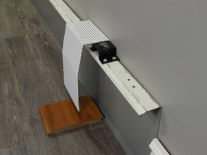 EZ Snap Baseboard Heater Cover Universal Bracket Floor Fidget Bracket
