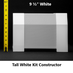 Tall (9 1/2" Height) White Kit Constructor